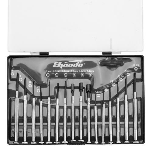 Набор отверток для точной механики, 16 шт, Sparta по ценам производителя в Челябинске с доставкой по всей России