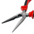 Длинногубцы прямые, 200 мм, хром-ванадий, двухкомпонентные рукоятки Matrix по ценам производителя в Челябинске с доставкой по всей России