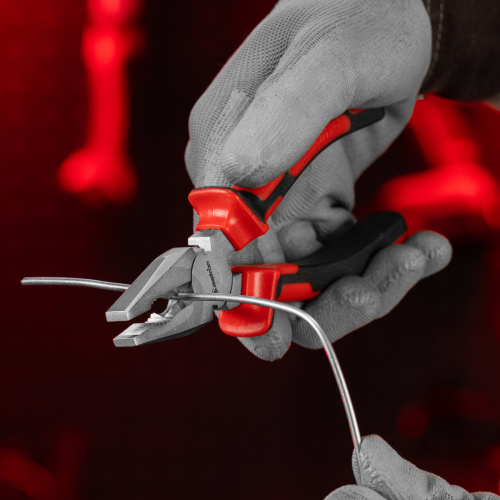 Плоскогубцы Nickel, 160 мм, никелированные, двухкомпонентные рукоятки Matrix по ценам производителя в Челябинске с доставкой по всей России