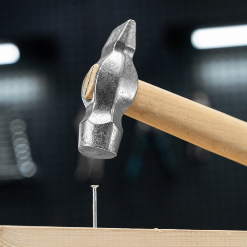 Молоток слесарный, 400 г, круглый боек, деревянная рукоятка по ценам производителя в Челябинске с доставкой по всей России