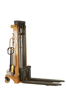 Штабелер с электроподъемом 1,5 т 1,6 м TOR TSW с лебедкой и пультом по ценам производителя в Челябинске с доставкой по всей России