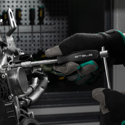 Набор инструментов, 1/4", Cr-V, S2, усиленный кейс, 47 предметов Stels по ценам производителя в Челябинске с доставкой по всей России