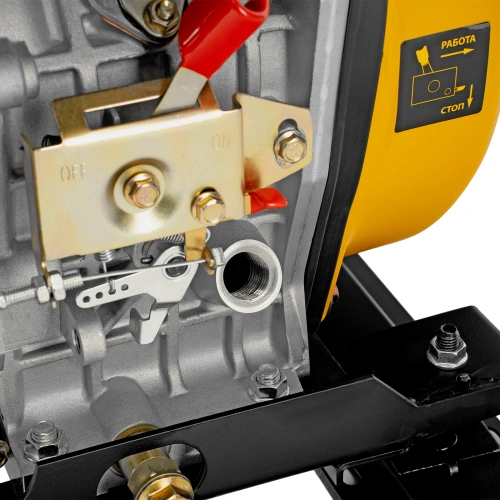 Генератор дизельный DES-55, 5,5 кВт, 230 В, 11 л, ручной стартер Denzel по ценам производителя в Челябинске с доставкой по всей России