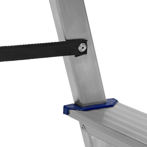 Стремянка двусторонняя 4 ступени, алюминиевая, Сибртех по ценам производителя в Челябинске с доставкой по всей России