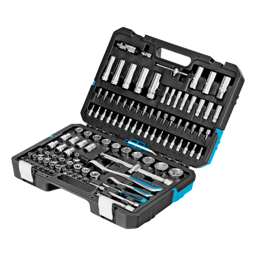 Набор инструментов, 1/4", 1/2", CrV, 120 зубьев, 109 предметов Gross по ценам производителя в Челябинске с доставкой по всей России