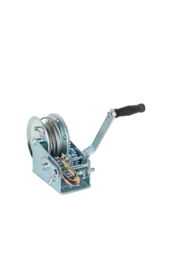 Лебедка ручная барабанная с тросом 1300кг  10м оцинкованная TOR FD по ценам производителя в Челябинске с доставкой по всей России