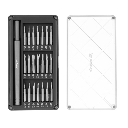 Набор для точных работ 22 в 1, универсальный, сталь CrV Matrix по ценам производителя в Челябинске с доставкой по всей России