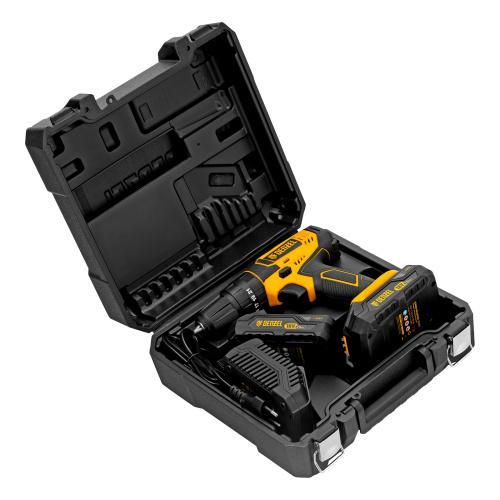 Дрель-шуруповерт аккумуляторная ударная CID-18-02BM, Li-Ion, 18 В, 2 акк. Denzel по ценам производителя в Челябинске с доставкой по всей России