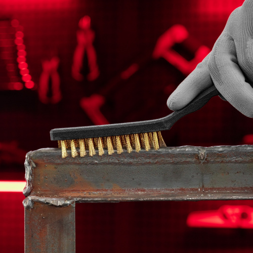 Набор щеток, 3 шт, металлические с пластмассовой ручкой, большие Matrix по ценам производителя в Челябинске с доставкой по всей России