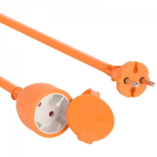 Кабель-удлинитель H05VV-F 2x0,75 (10 метров, оранжевый) по ценам производителя в Челябинске с доставкой по всей России