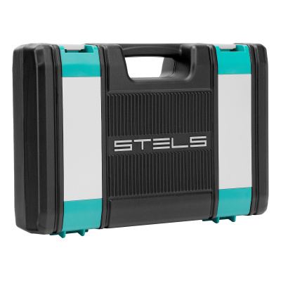 Набор инструментов, 1/2", Cr-V, S2, усиленный кейс, 58 предметов Stels по ценам производителя в Челябинске с доставкой по всей России