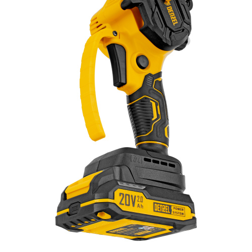 Цепная мини-пила аккумуляторная бесщет., CCS-150, шина 150 мм, Li-Ion, 20 В Denzel по ценам производителя в Челябинске с доставкой по всей России