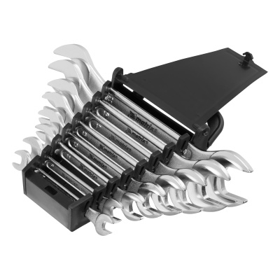 Набор ключей рожковых, 6-22 мм, 8 шт, CrV, хромированные Matrix по ценам производителя в Челябинске с доставкой по всей России