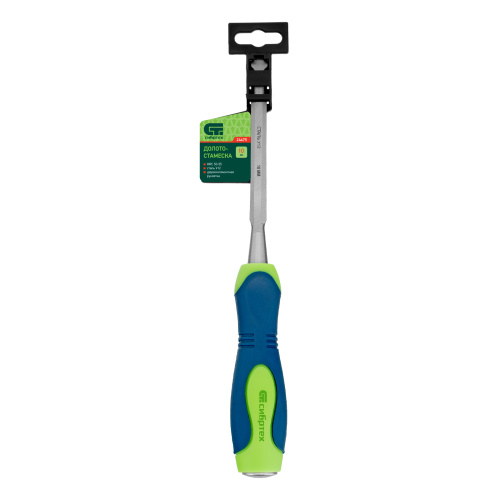 Долото-стамеска, 10 мм, двухкомпонентная рукоятка Сибртех по ценам производителя в Челябинске с доставкой по всей России