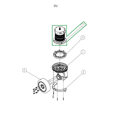 Электродвигатель привода ведущего колеса для ричтрака RV (48V/6,5 кВт/АС) по ценам производителя в Челябинске с доставкой по всей России
