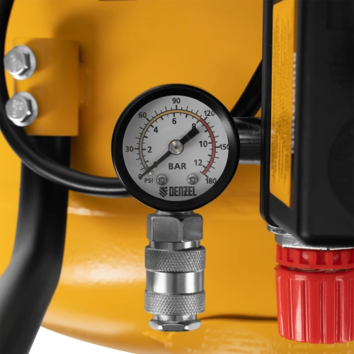 Компрессор воздушный BCV2200/100, ременный привод, 2.2 кВт, 100 литров, 370 л/мин Denzel по ценам производителя в Челябинске с доставкой по всей России