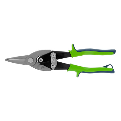 Ножницы по металлу, 250 мм, прямой рез, сталь С55, двухкомпонентные рукоятки СИБРТЕХ по ценам производителя в Челябинске с доставкой по всей России