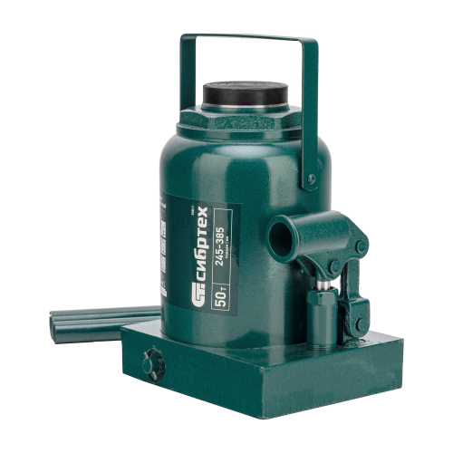 Домкрат гидравлический бутылочный, 50 т, 245-385 мм Сибртех по ценам производителя в Челябинске с доставкой по всей России