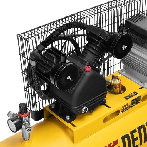 Компрессор воздушный BCV2300/100, ременный привод, 2.3 кВт, 100 литров, 440 л/мин Denzel по ценам производителя в Челябинске с доставкой по всей России