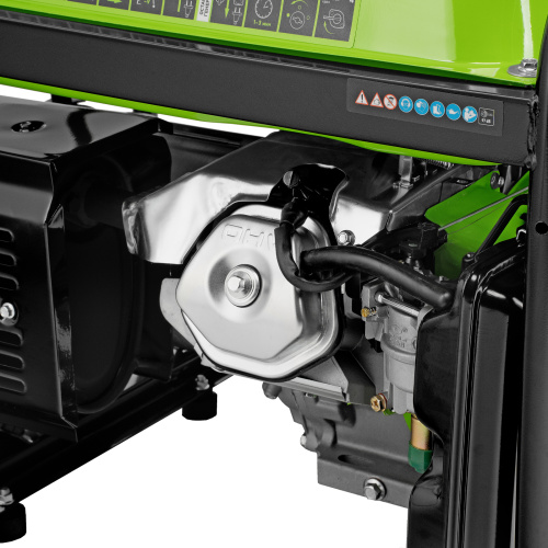 Генератор бензиновый БС-8000Э, 6,6 кВт, 230В, четырехтактный, 25 л, электростартер Сибртех по ценам производителя в Челябинске с доставкой по всей России