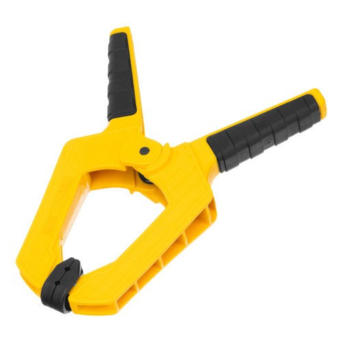 Струбцина клещеобразная, усиленная 100 х 80 мм, двухкомпонентные рукоятки Denzel по ценам производителя в Челябинске с доставкой по всей России