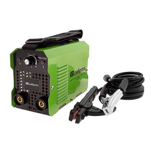 Инверторный аппарат дуговой сварки ИДС-220K, 220 А, ПВ 80%, диаметр электрода 1,6-5 мм Сибртех по ценам производителя в Челябинске с доставкой по всей России