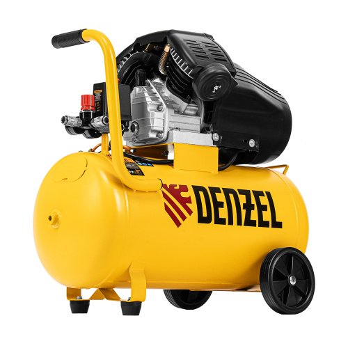 Компрессор воздушный прям. привод DCV1800/50, 1,8 кВт, 50 литров, 320 л/мин Denzel по ценам производителя в Челябинске с доставкой по всей России