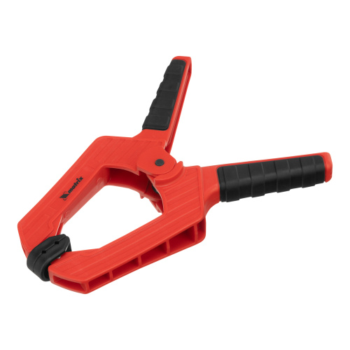 Струбцина клещеобразная 4, усиленная, пластиковый корпус, двухкомпонентные рукоятки, 100 мм Matrix по ценам производителя в Челябинске с доставкой по всей России