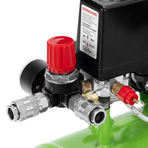 Компрессор воздушный КК-1100/22, 1, 1 кВт, 135 л/мин, 22 л, прямой привод, масляный Сибртех по ценам производителя в Челябинске с доставкой по всей России