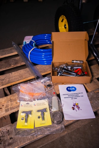 Окрасочный аппарат поршневой 320 бар, 3 кВт,  220 В TOR GD-1095 по ценам производителя в Челябинске с доставкой по всей России