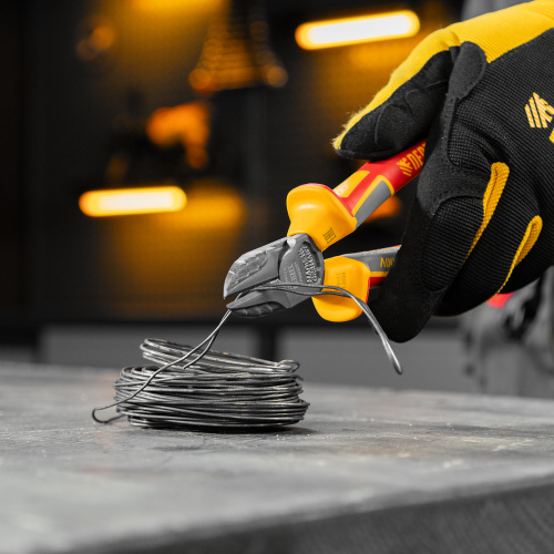 Бокорезы, диэлектрические рукоятки, до 1000 В, трехкомпонентные рукоятки, 180 мм Denzel по ценам производителя в Челябинске с доставкой по всей России