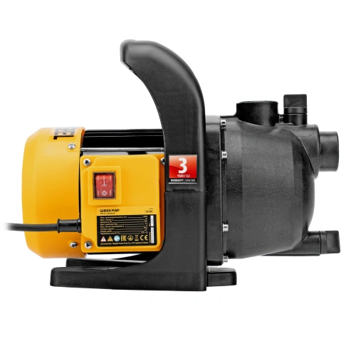 Садовый поверхностный насос GPL600, 600 Вт, 3000 л/ч, подъем 35 м, пластик Denzel по ценам производителя в Челябинске с доставкой по всей России