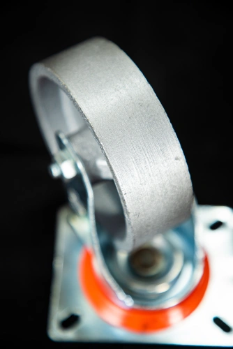 Колесо поворотное чугунное EM01 VKV 100 100 мм термостойкое по ценам производителя в Челябинске с доставкой по всей России