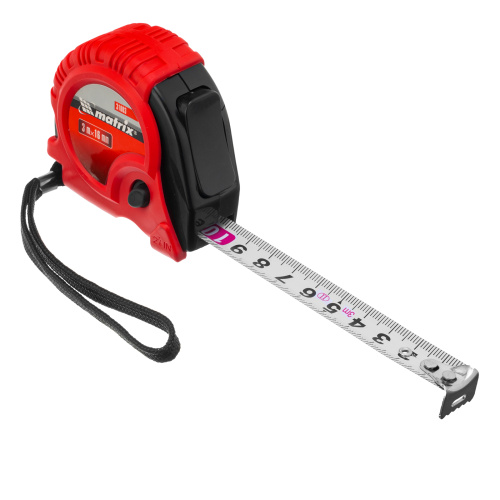 Рулетка Rubber,3 м х 16 мм,обрезиненный корпус Matrix по ценам производителя в Челябинске с доставкой по всей России