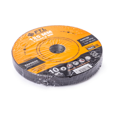 Круг отрезной по металлу FTL Express 125 х 1,2 х 22,2 мм A46TBF по ценам производителя в Челябинске с доставкой по всей России