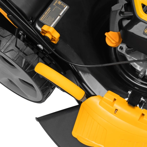 Бензиновая газонокосилка GLT-460SP-T, Trike 149 см3, 46 см, привод, панель, 60л Denzel по ценам производителя в Челябинске с доставкой по всей России