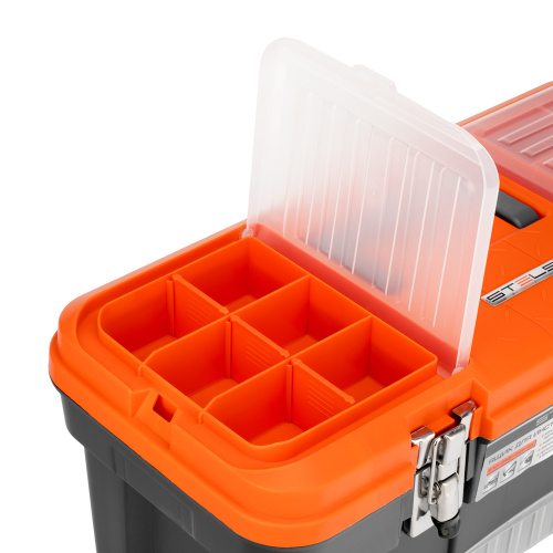 Ящик для инструмента с мет. замками 20", 510х255x225 мм Stels по ценам производителя в Челябинске с доставкой по всей России