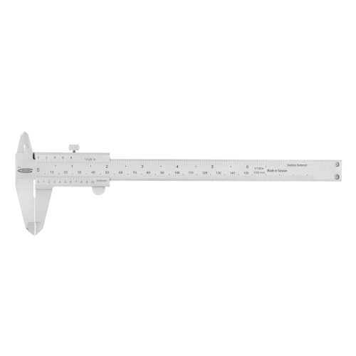 Штангенциркуль, 150 мм, 0.05 мм, нержавеющая сталь, с глубиномером Gross по ценам производителя в Челябинске с доставкой по всей России
