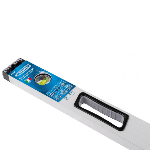 Уровень алюминиевый, 800 мм, фрезерованный, 3 глазка, магнитный Gross по ценам производителя в Челябинске с доставкой по всей России