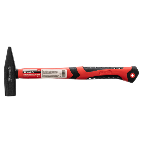 Молоток слесарный, 400 г, фибергласовая обрезиненная рукоятка Matrix по ценам производителя в Челябинске с доставкой по всей России