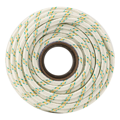 Фал плетеный капроновый с сердечником, 10 мм, L 100 м, 24-прядный, Сибртех купить в Москве с доставкой по всей России | ProtosMarket.ru