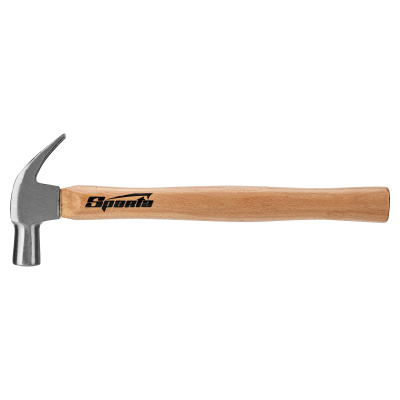 Молоток-гвоздодер, 225 г, боек 22 мм, деревянная рукоятка Sparta по ценам производителя в Челябинске с доставкой по всей России