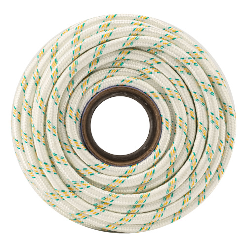 Фал плетеный капроновый с сердечником, 10 мм, L 100 м, 24-прядный, Сибртех по ценам производителя в Челябинске с доставкой по всей России