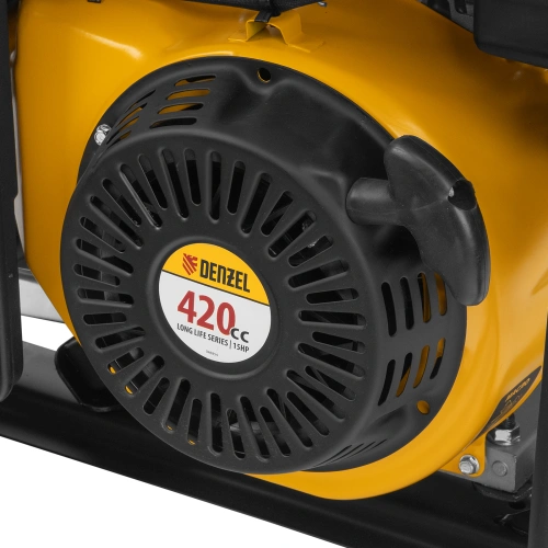 Генератор бензиновый PS 80 E-3, 6.6 кВт, 400 В, 25 л, электростартер Denzel по ценам производителя в Челябинске с доставкой по всей России