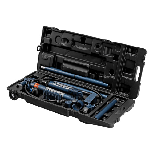 Растяжка гидравлическая, 10 т, набор из 17 предметов, 7 сменных насадок, в пластиковом кейсе на колесах Stels по ценам производителя в Челябинске с доставкой по всей России