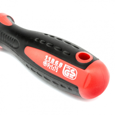 Отвертка Profi, PZ1 x 75 мм, S2, двухкомпонентная рукоятка Matrix по ценам производителя в Челябинске с доставкой по всей России