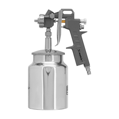 Краскораспылитель пневматический с нижним бачком V 1, 0 л, сопло D 1.2, 1.5 и 1.8 мм Matrix по ценам производителя в Челябинске с доставкой по всей России