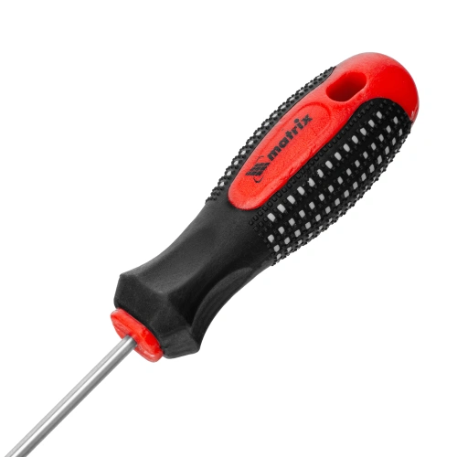 Отвертка Fusion, PZ0 x 75 мм, CrV, трехкомпонентная рукоятка "Anti slip" Matrix по ценам производителя в Челябинске с доставкой по всей России