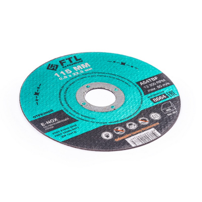 Круг отрезной по нержавеющей стали FTL E-Nox 115 х 0,8 х 22,2 мм A54TBF купить в Москве с доставкой по всей России | ProtosMarket.ru