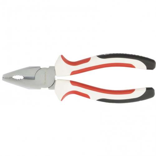 Плоскогубцы WHite Nickel, 180 мм, никелированные, трехкомпонентные рукоятки Matrix по ценам производителя в Челябинске с доставкой по всей России